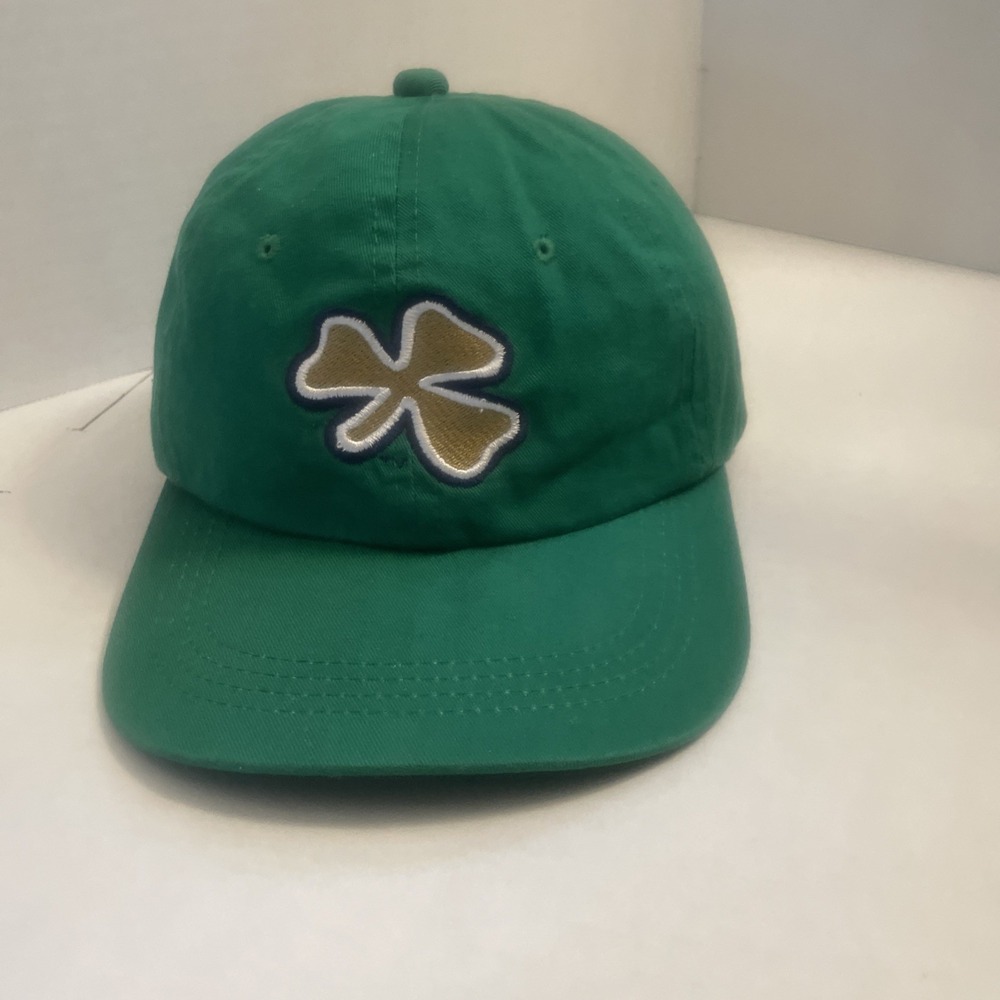 Notre Dame Fighting Irish Clover Dad Adjustable Strap Hat